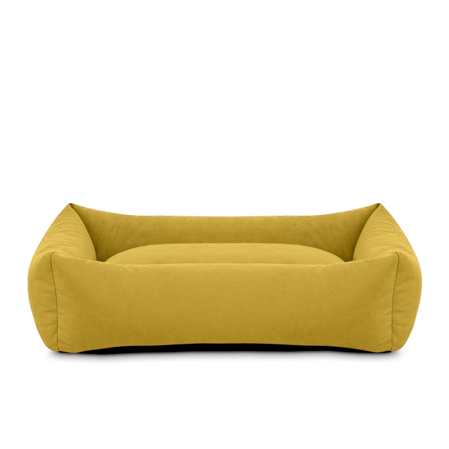 KONSIMO CANINI Legowisko dla małej rasy psa, żółty