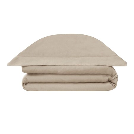 Pościel Solid New Almond DecoFlux 160x200 cm