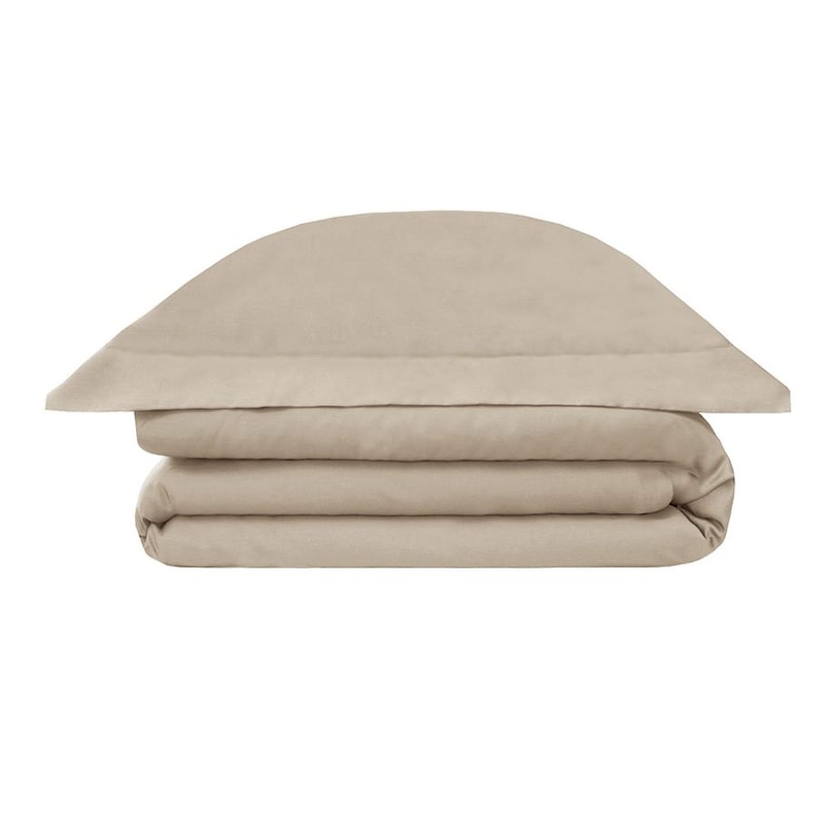 Pościel Solid New Almond DecoFlux 160x200 cm