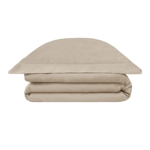 Pościel Solid New Almond DecoFlux 160x200 cm