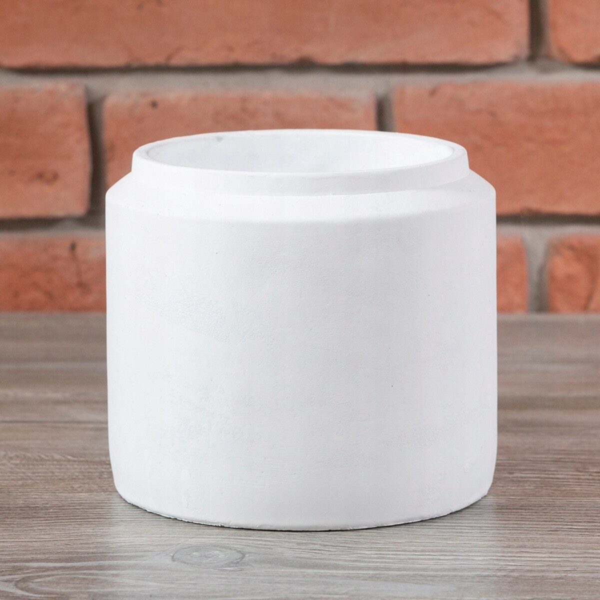 DONICA TANG betonowa biała śr. 15cm