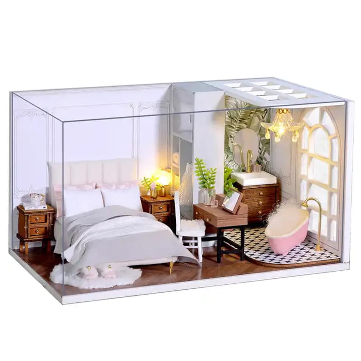 Miniaturowy domek - Okna Barcelony