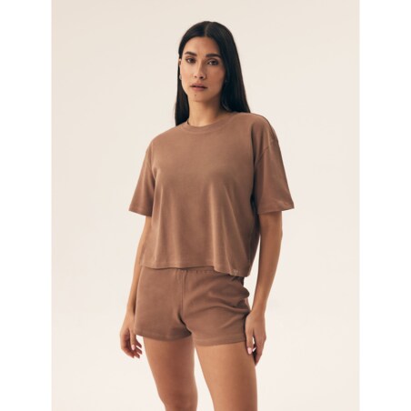 Piżama Nilsa 42780-84X Brązowy, XL