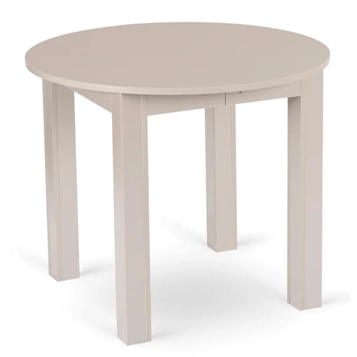 Stół okrągły rozkładany do jadalni kaszmir 92-132 cm HARRY