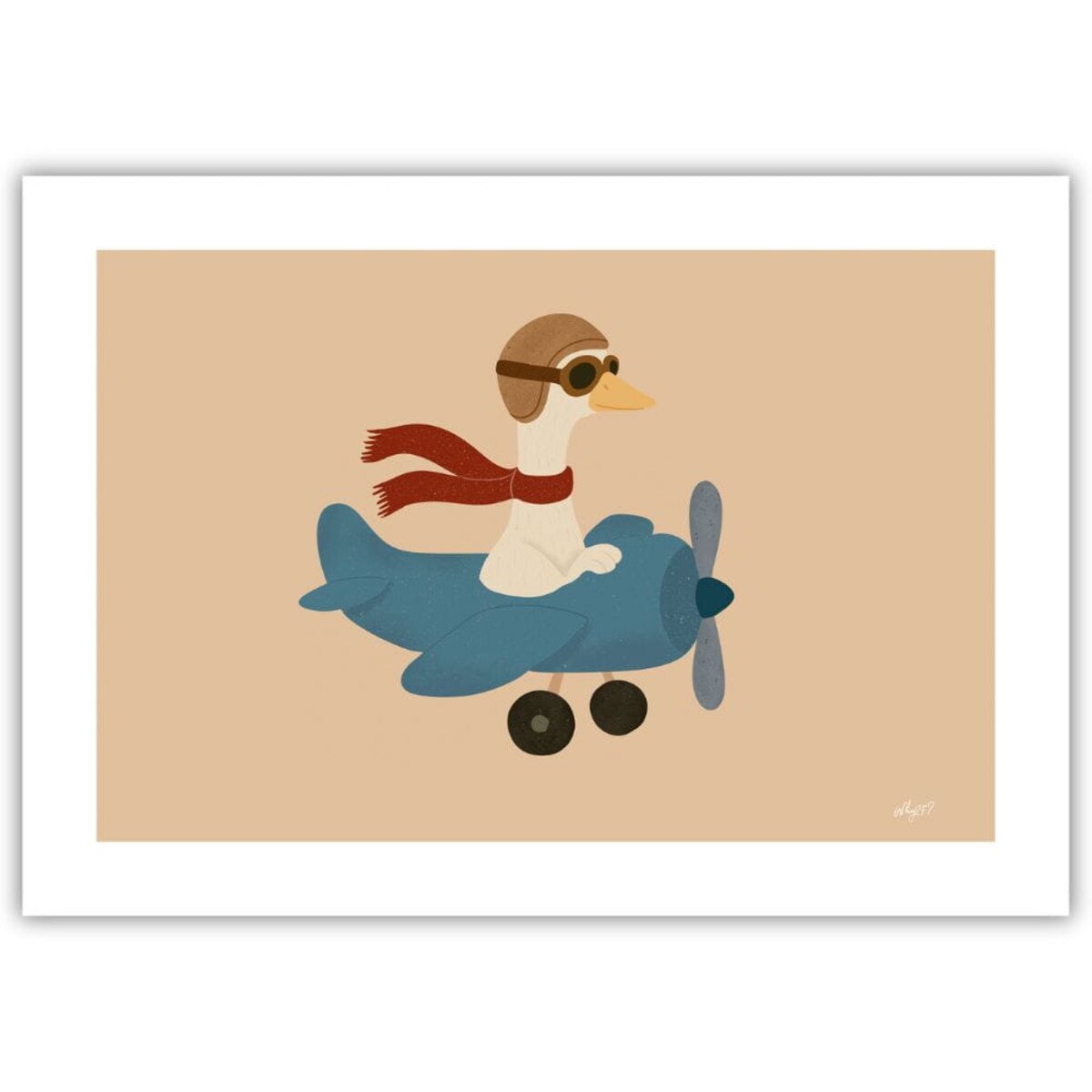 plakat kapitan gęś 70x100