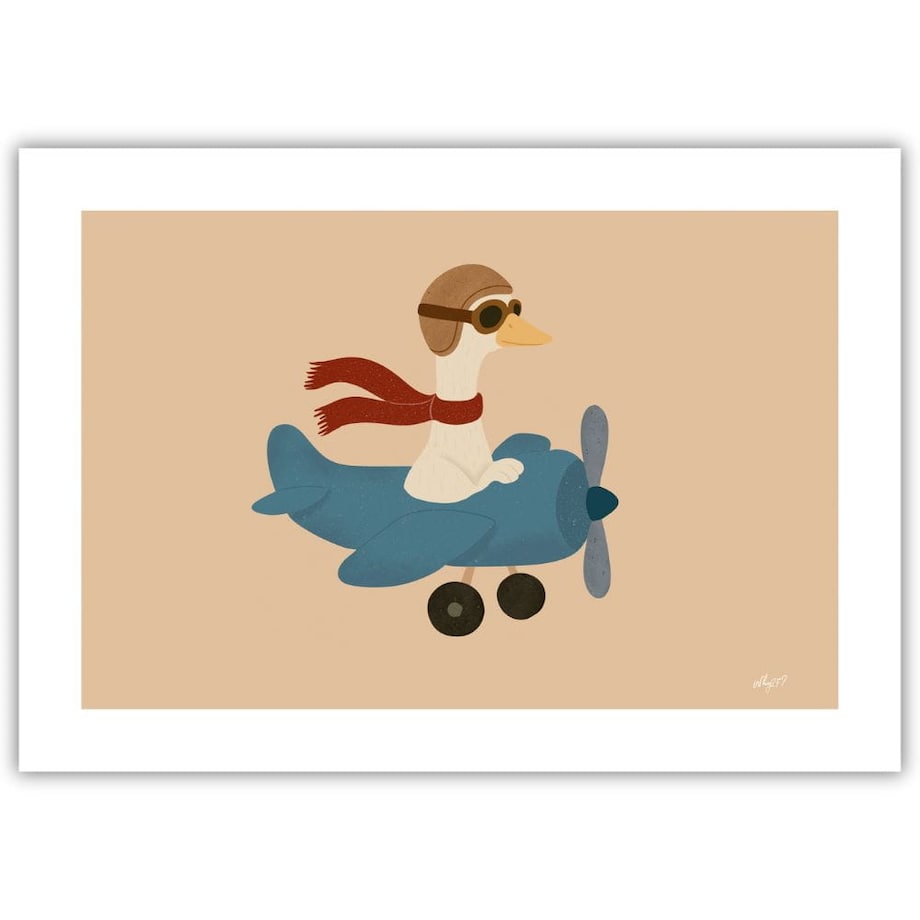 plakat kapitan gęś 70x100