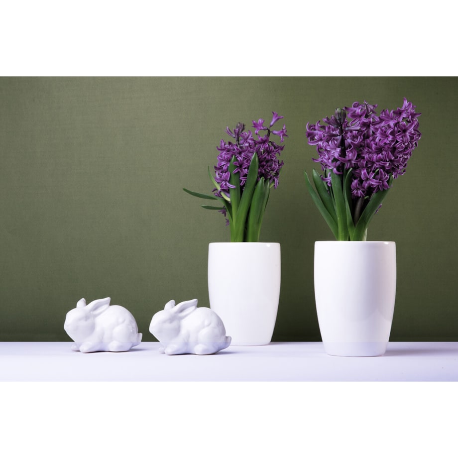 Konsimo TENOS Figurka Królik, jasny brąz