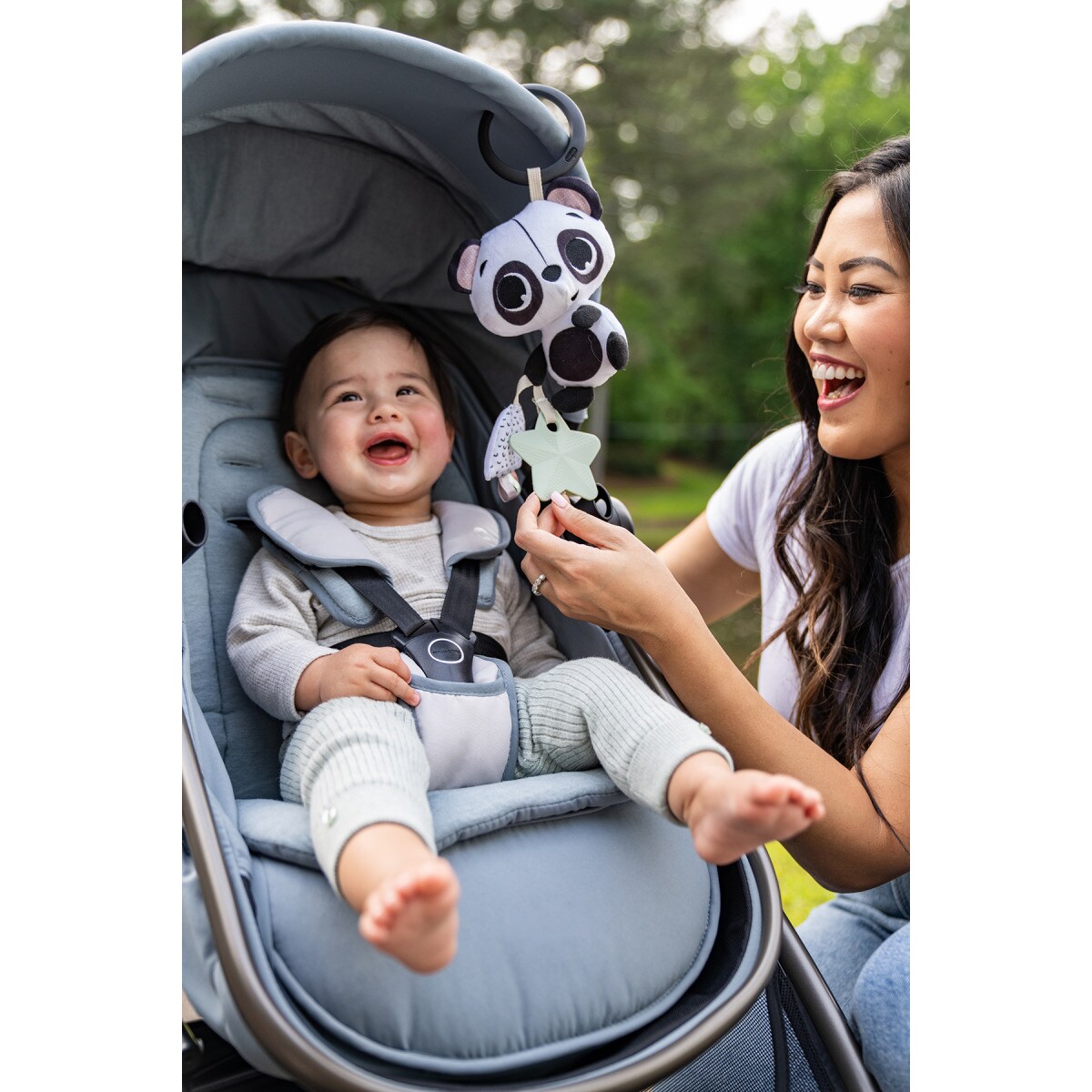 Zawieszka Tiny Smarts - Panda - Décor czarno-biała