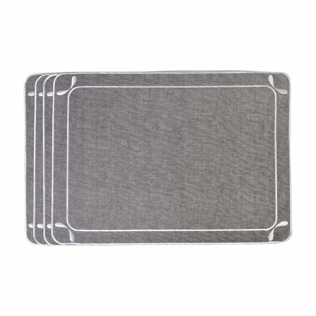 Haftowane podkładki Dragonfly - 4 sztuki