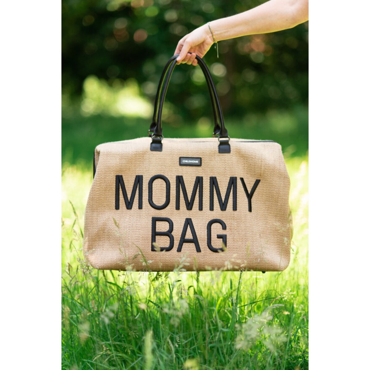 Childhome Torba Mommy Bag Raffia Look