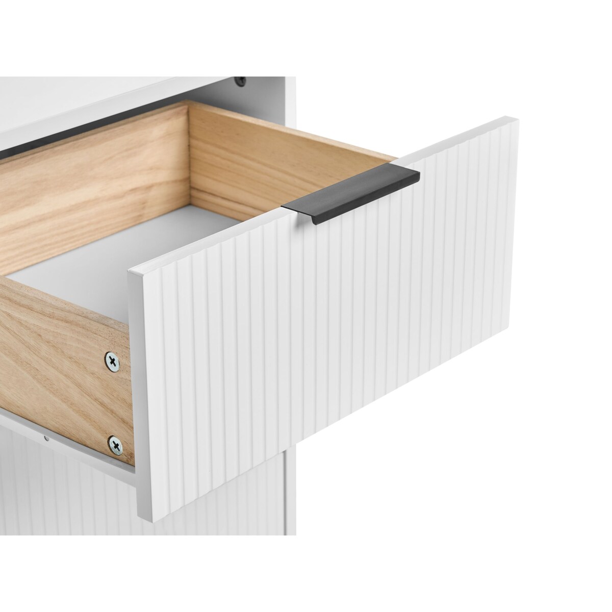 Komoda 7 szuflad LEDUC Biały