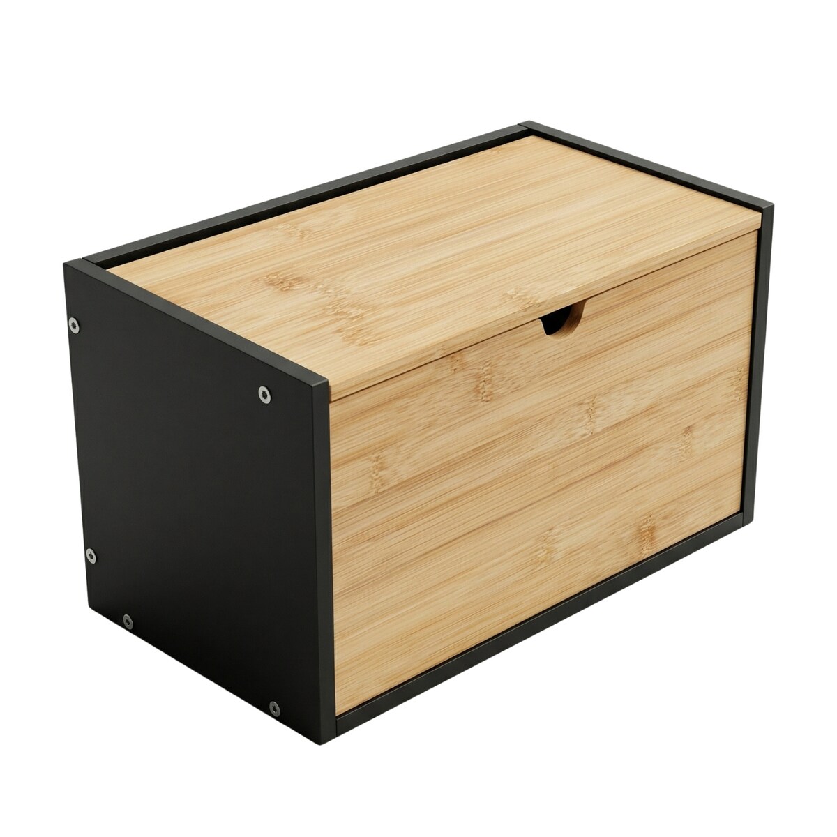 Bambusowy chlebak CADRE, dwustronnie otwierany, 20 x 33 x 20 cm