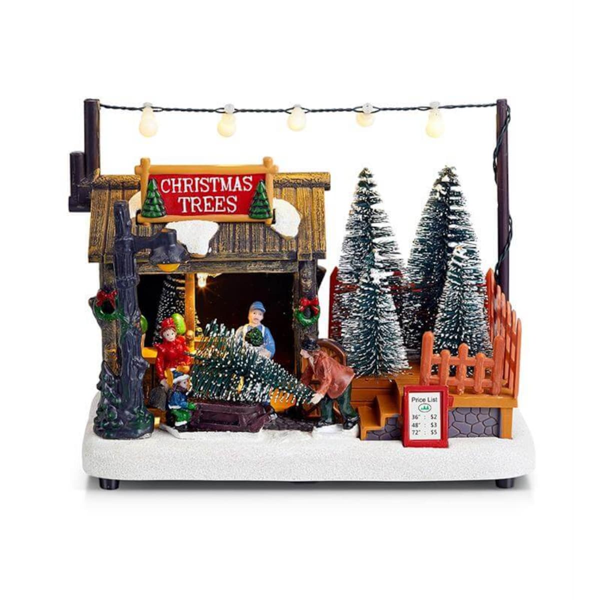 Dekoracja stołowa świetlna Peter christmas LED 0,18W biała ciepła