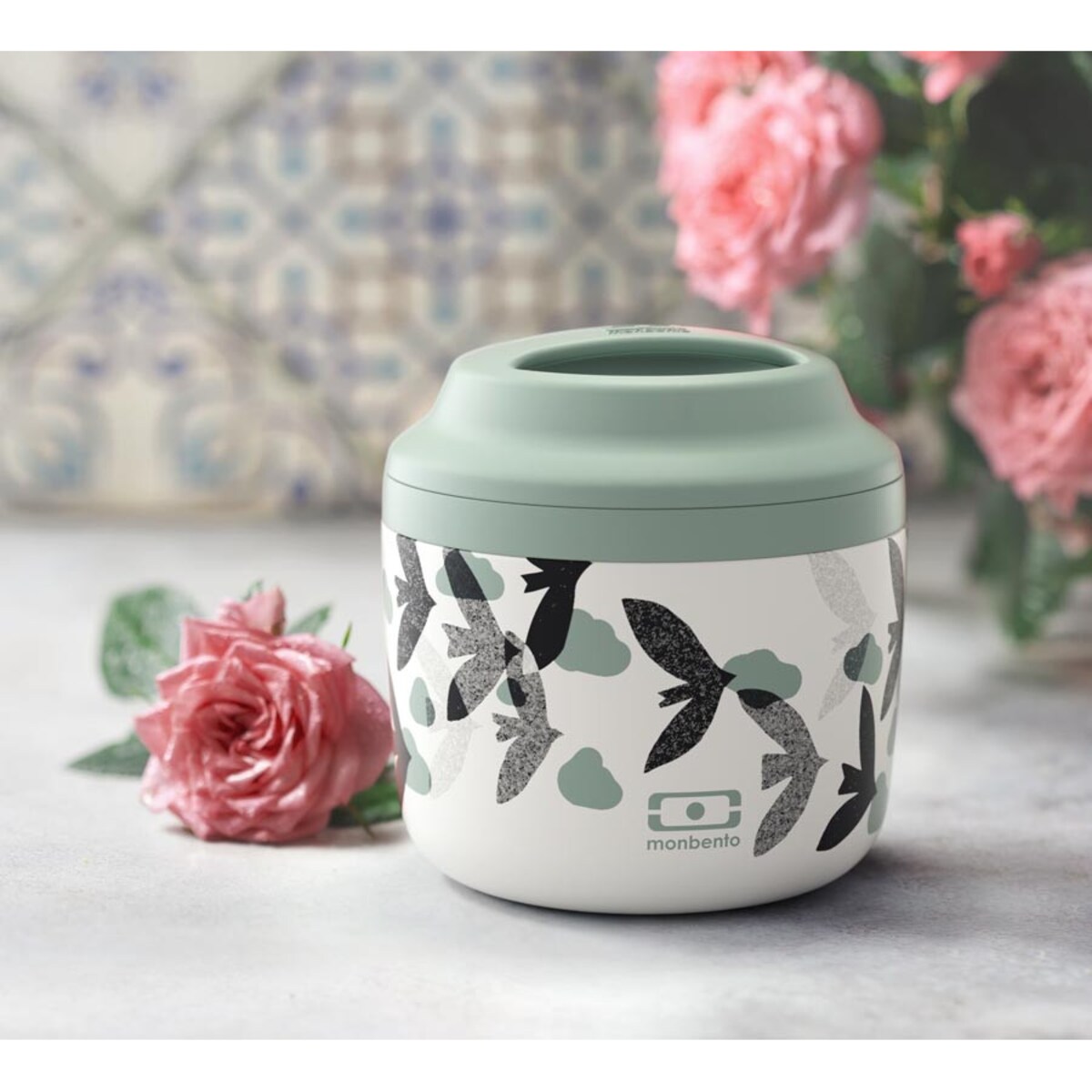 Termos obiadowy Graphic Birds Element New, 550 ml, Monbento