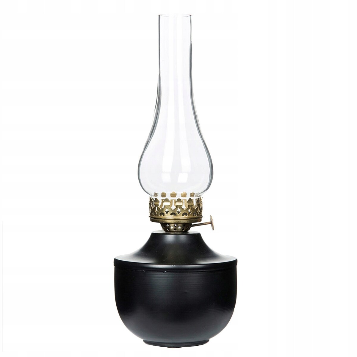 ŚWIECZNIK tealight OLJA lampa naftowa czarna