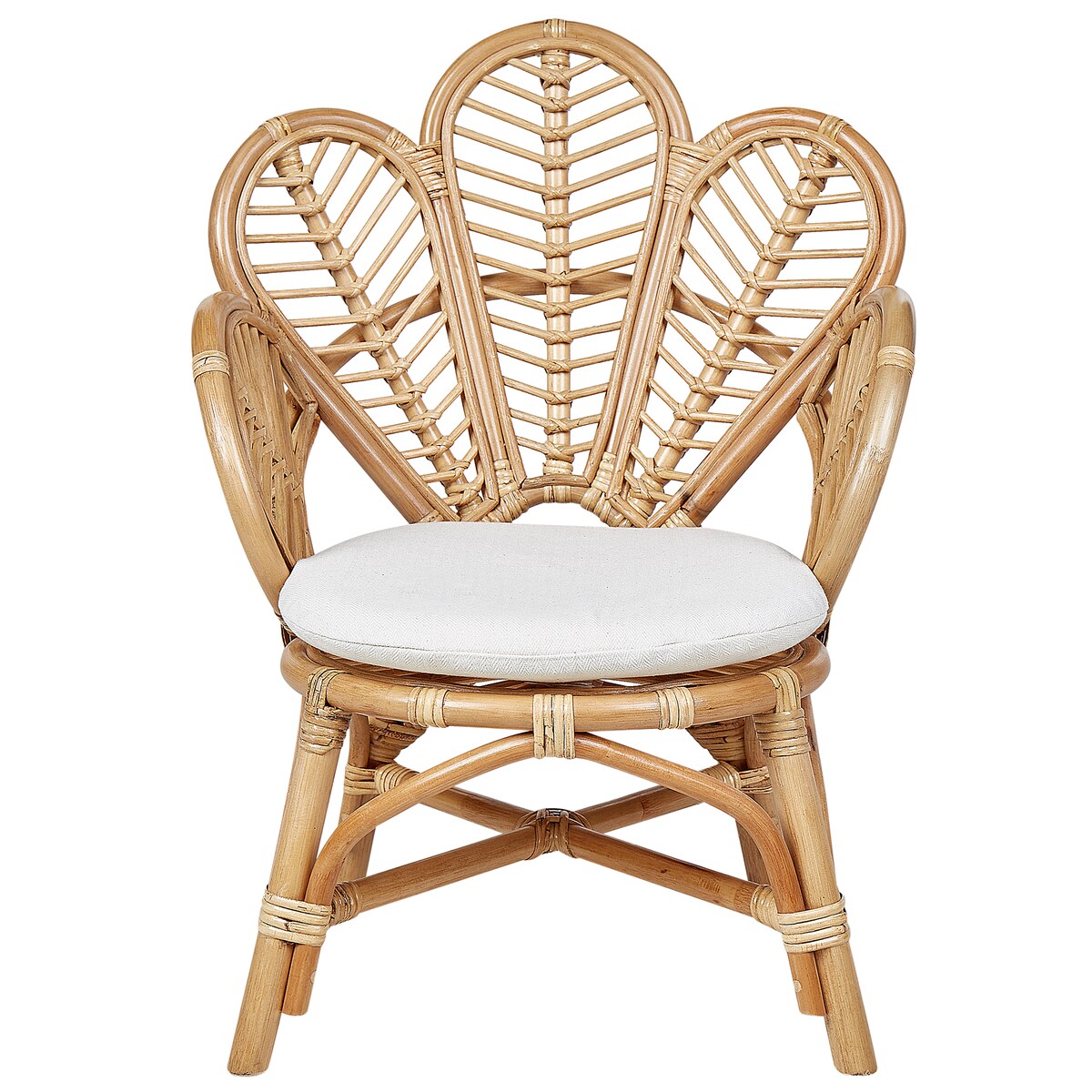 Fotel dziecięcy paw FLORENTINE II Rattan Naturalny