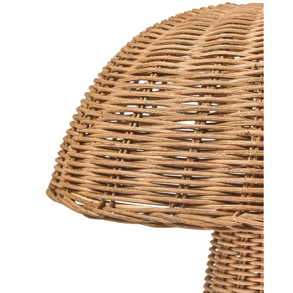 Lampa stołowa Grzybek ALERO Rattan Naturalny