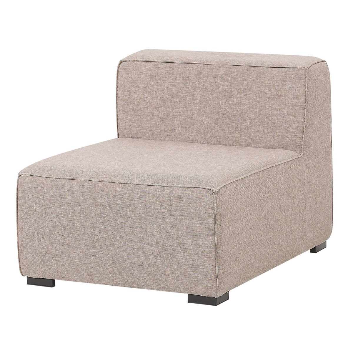 Narożnik ogrodowy z otomaną dla 7 osób AREZZO Lewostronny Modułowy Beżowy