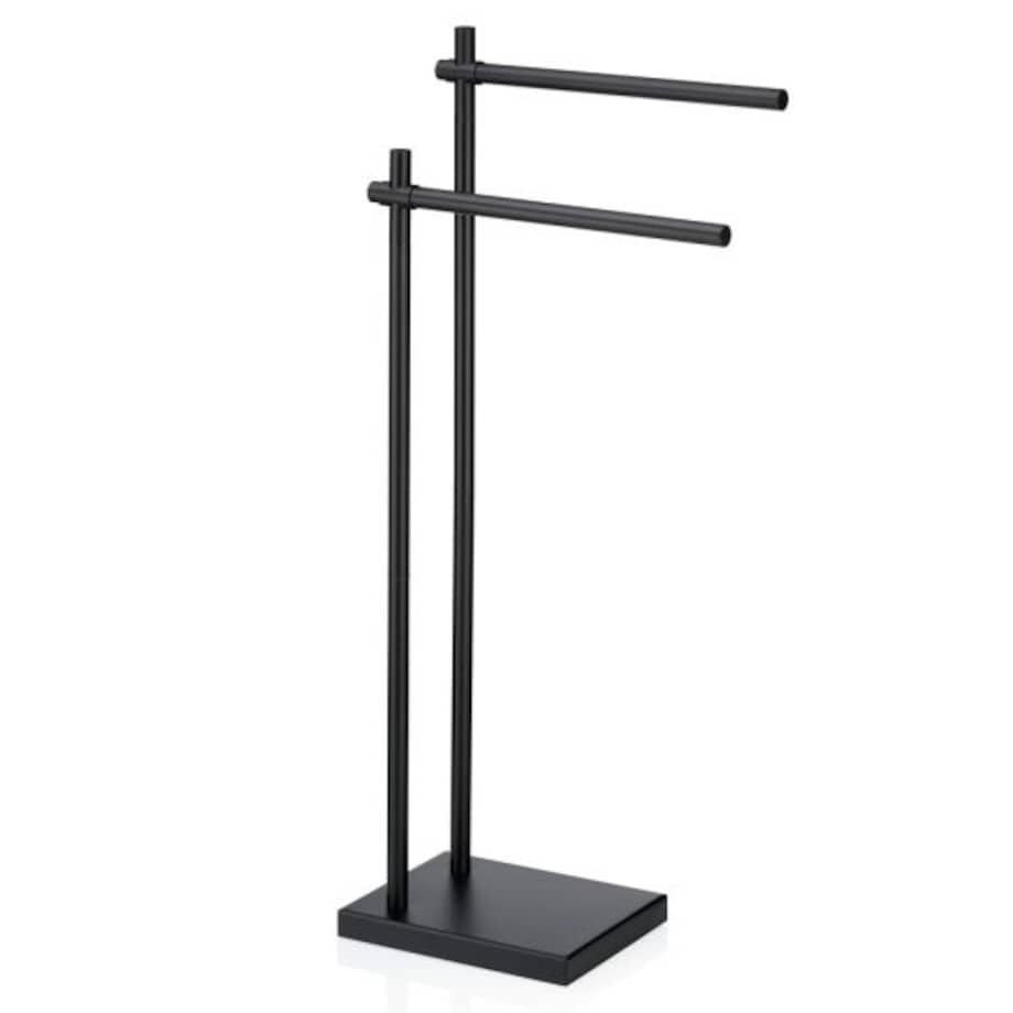 Wieszak na 2 ręczniki (czarny) Devin Kela