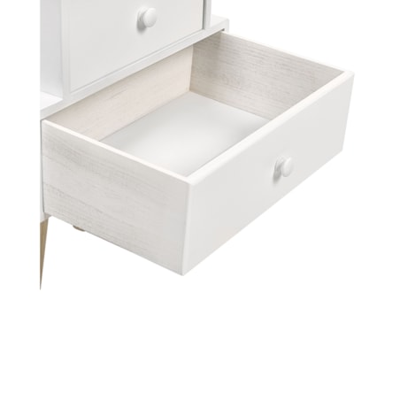 Szafka nocna biała BANKS