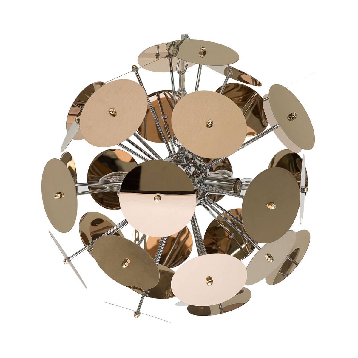 Lampa wisząca metalowa miedziana ZAMBEZI