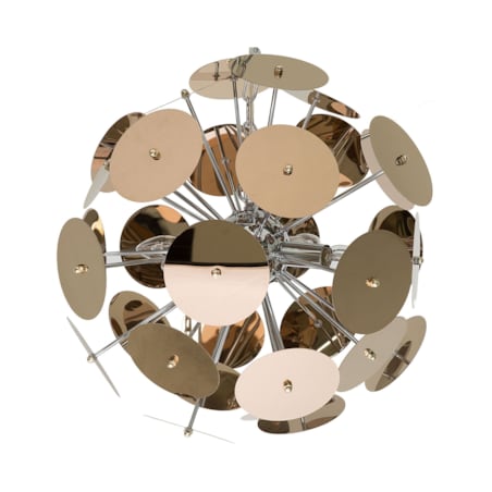 Lampa wisząca metalowa miedziana ZAMBEZI