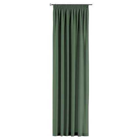 Zasłona na taśmie marszczącej 1 szt. 130x260 zielony