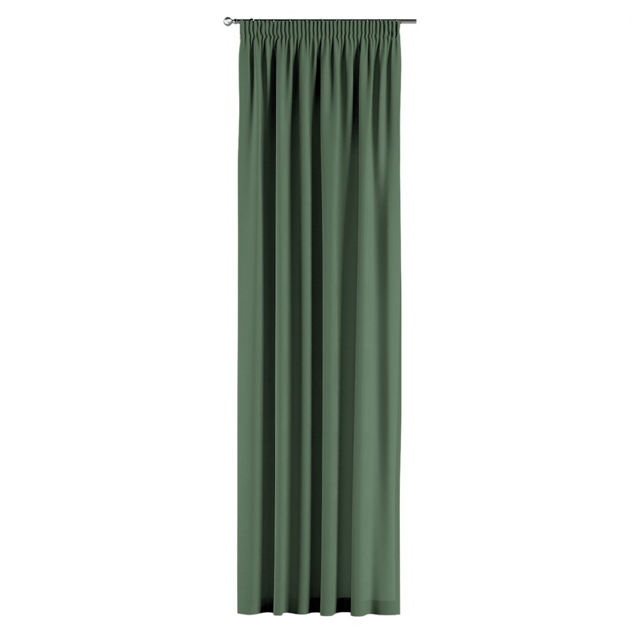 Zasłona na taśmie marszczącej 1 szt. 130x260 zielony