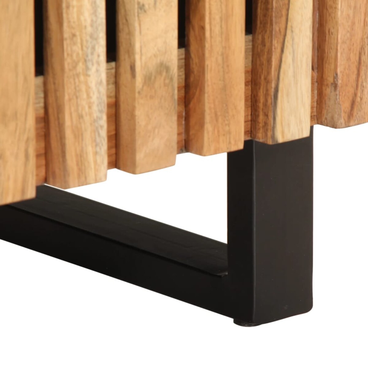 vidaXL Szafka nocna, 40x34x46 cm, lite drewno akacjowe