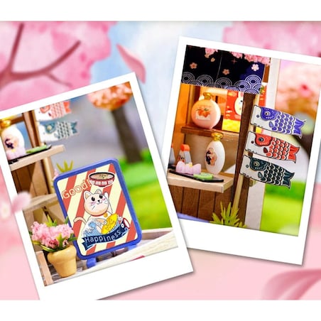 Miniaturowy domek - Japońskie bistro