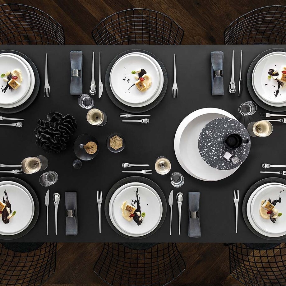 Talerzyk B&B do pieczywa New Moon, 16 x 16 x 2 cm, Villeroy & Boch