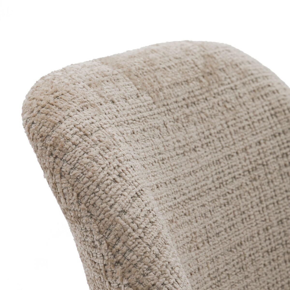 Krzesło tapicerowane MILO ciemny beż do salonu jadalni kuchni