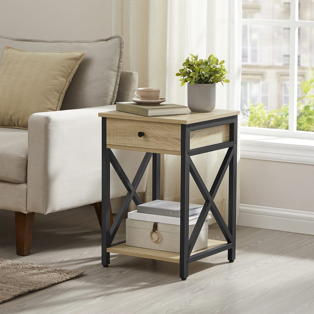 Stolik Szafka 40X40X60 Cm Sonoma