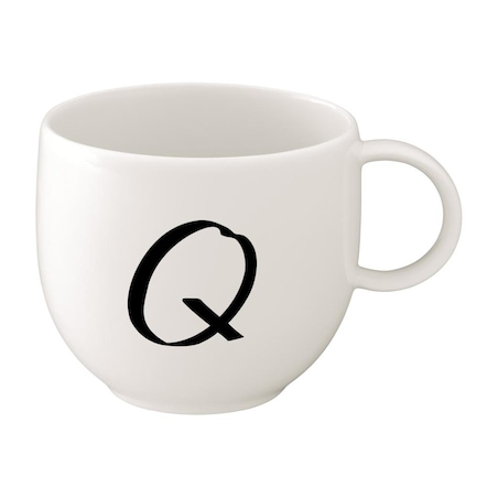 Kubek z literą Q Letters, 300 ml, Villeroy & Boch