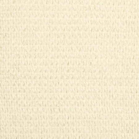 vidaXL Żagiel przeciwsłoneczny, 160 g/m², kremowy, 5x8 m, HDPE