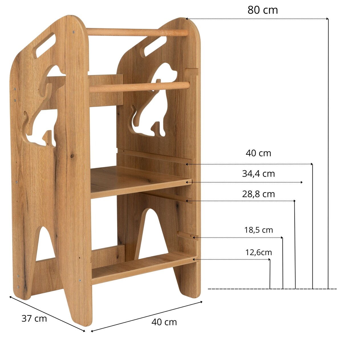 Pomocnik kuchenny dla dzieci helper regulowany Verk.design