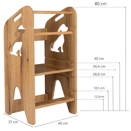 Pomocnik kuchenny dla dzieci helper regulowany Verk.design