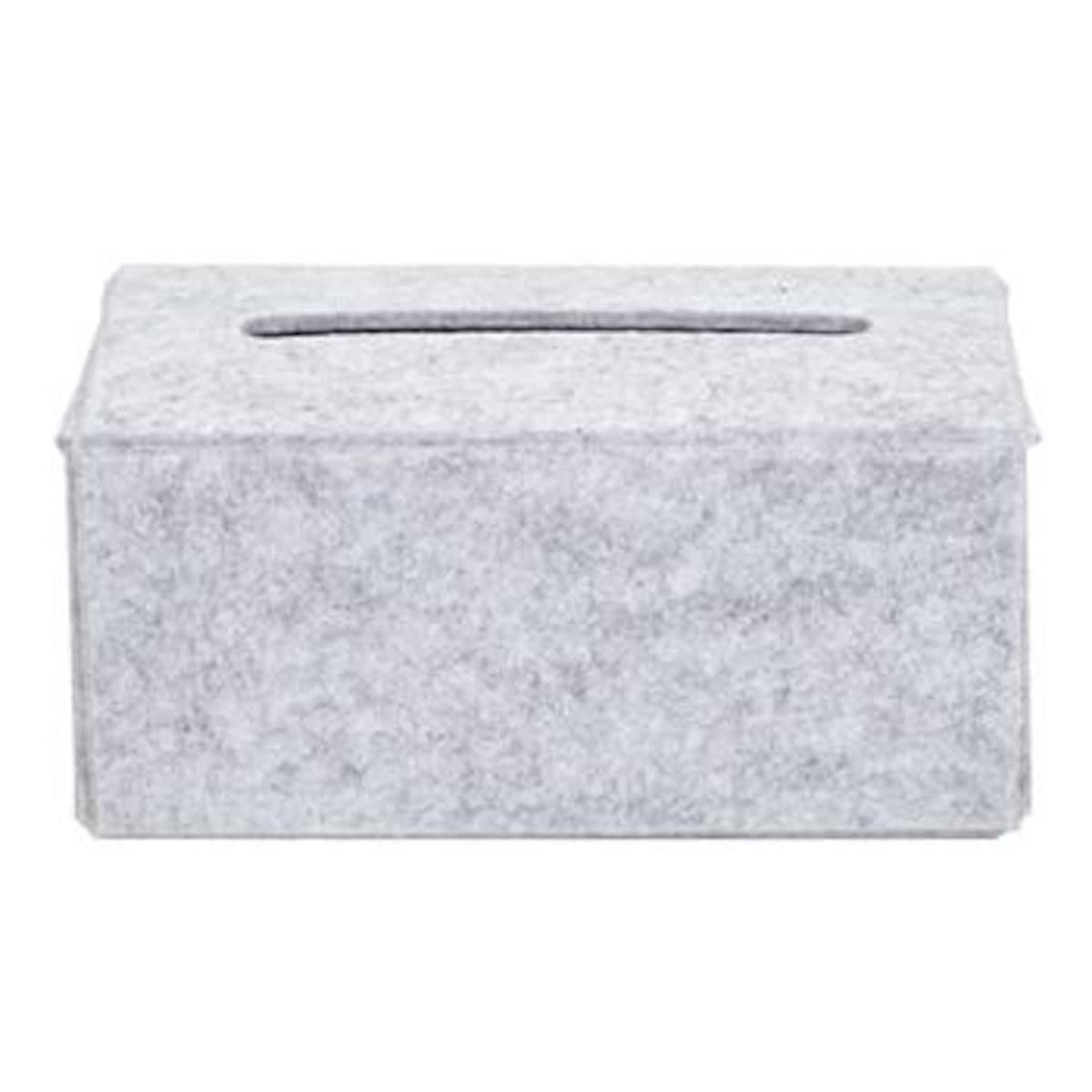 Pudełko na chusteczki filcowe szare