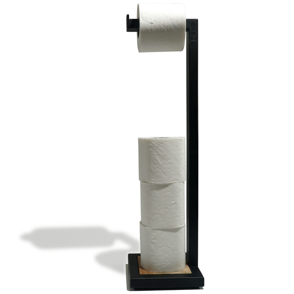 Stojak na papier toaletowy LOFT czarny