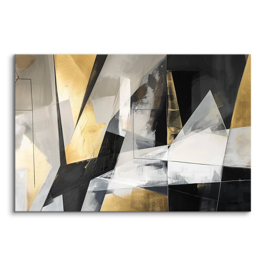 Obraz Canvas Do Salonu Abstrakcja Beton Wzory Geometryczne Glamour 70x50cm