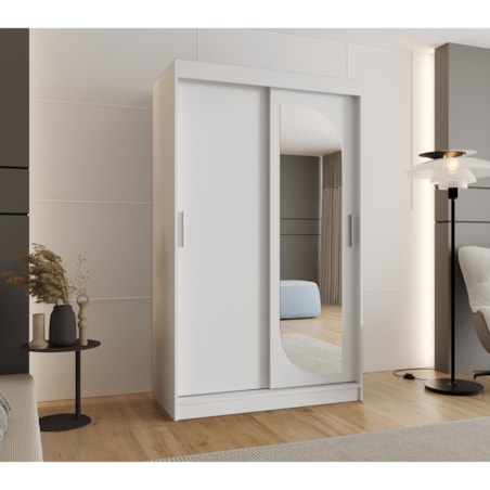 Szafa przesuwna LUCY 120 biały