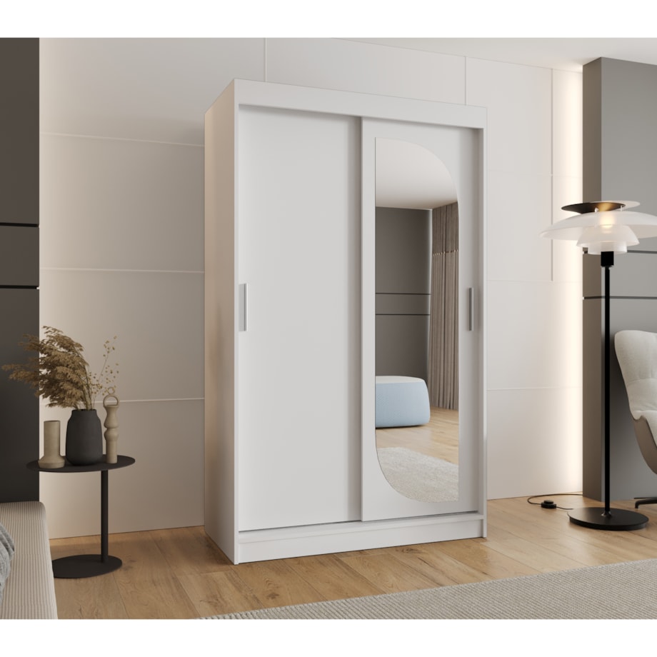 Szafa przesuwna LUCY 120 biały