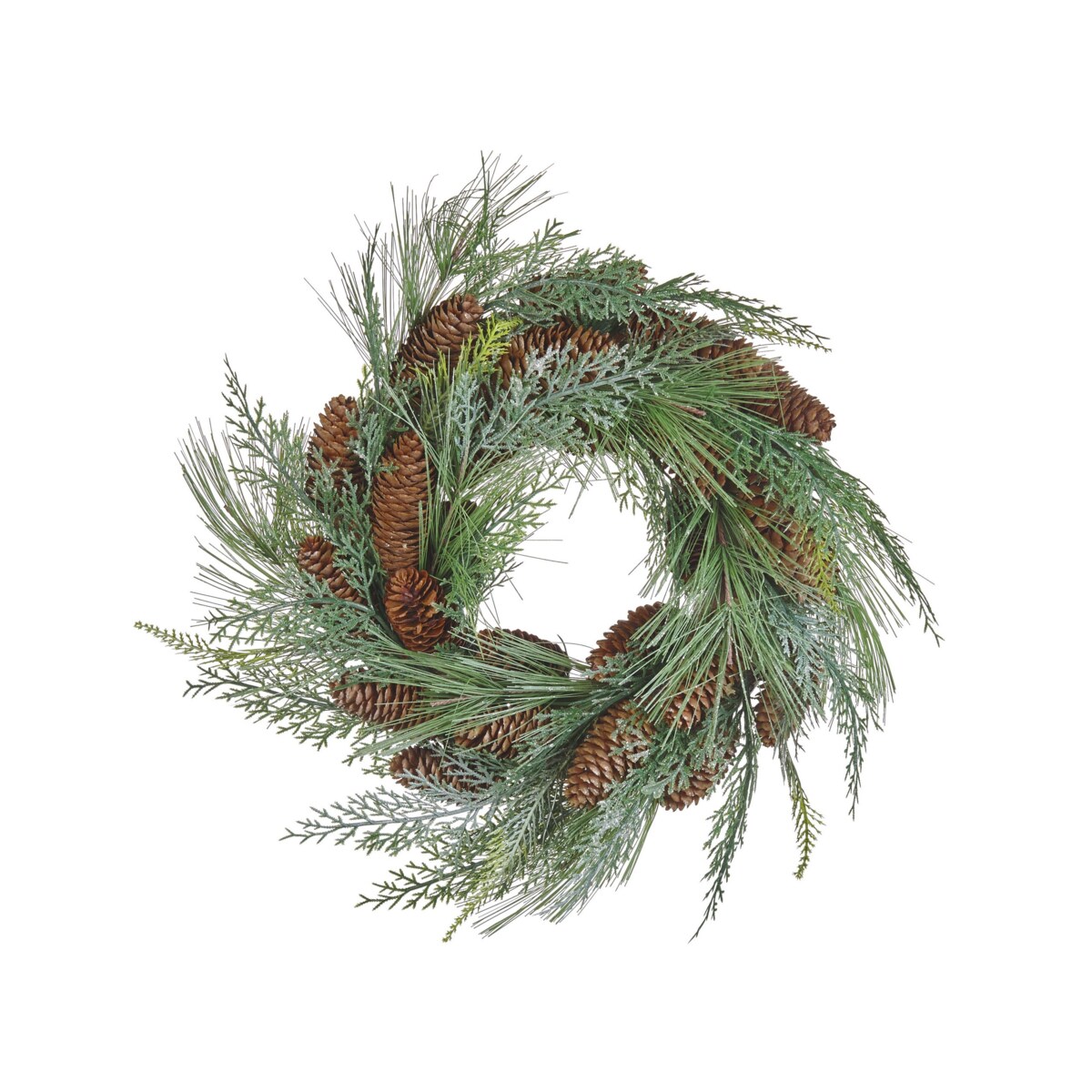 Wianek świąteczny ⌀ 34 cm zielony ASTURIA