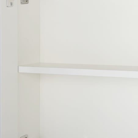 Szafka łazienkowa wisząca z lustrem PRIMAVERA 40 cm 60 cm Biały