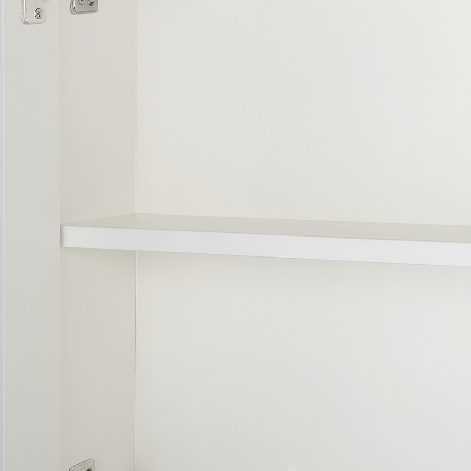 Szafka łazienkowa wisząca z lustrem PRIMAVERA 40 cm 60 cm Biały
