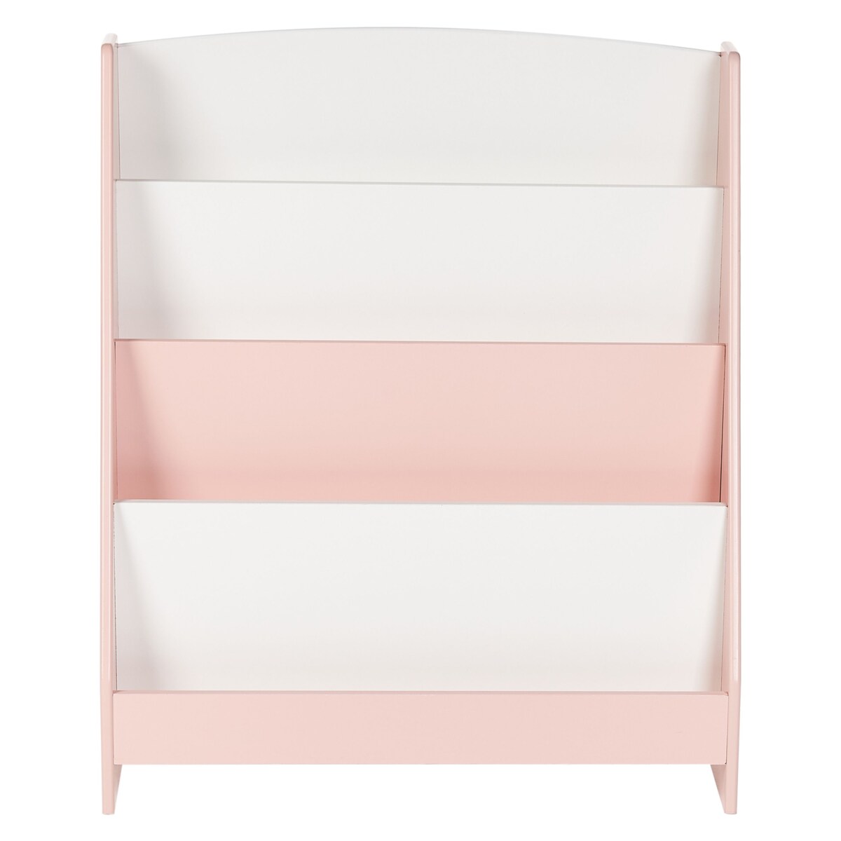 Regał 4 półki MDF Pastelowy róż LILOET