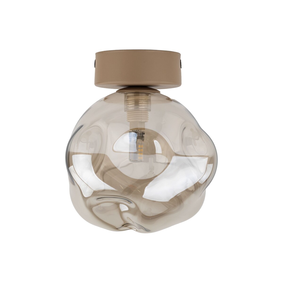 Lampa sufitowo-ścienna TK Lighting LAVA SABIA 11104 beżowo-biała G9