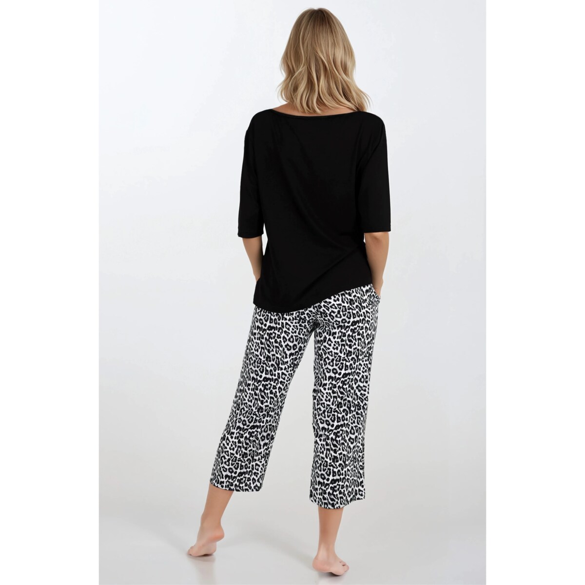 Piżama Noir Grace Black, S