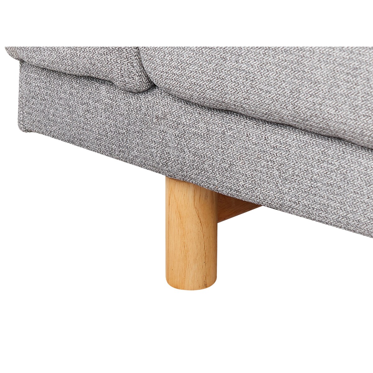 Sofa 3-osobowa szara NIVALA