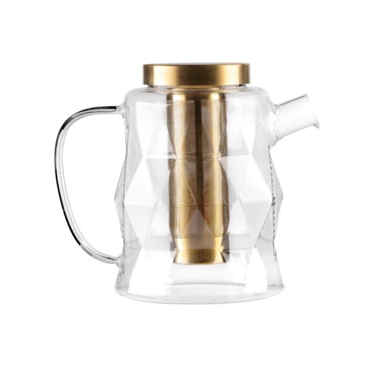 Zaparzacz do herbaty 1300 ml złoty Geo Gold 32156